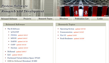 System Software Research Team Website