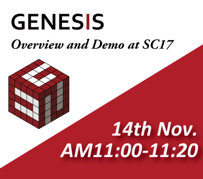 GENESIS Overview and Demo
